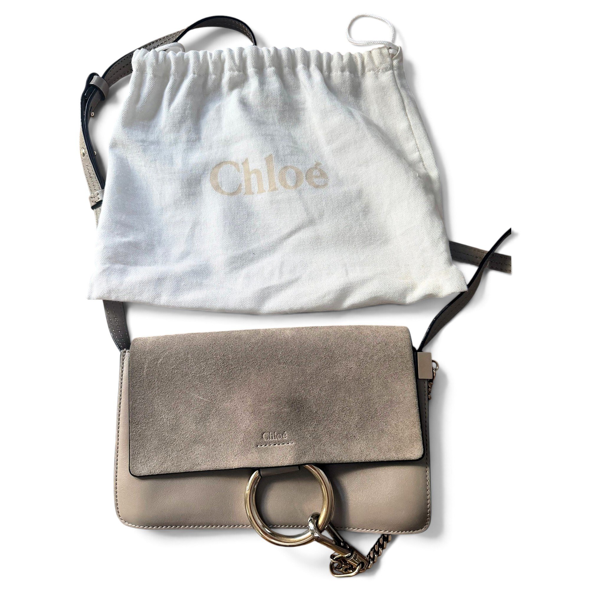 Faye leather crossbody bag