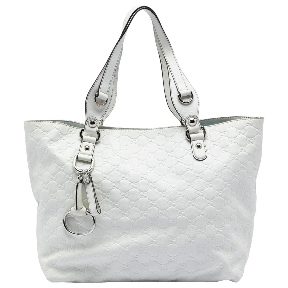 Gucci B leather bag