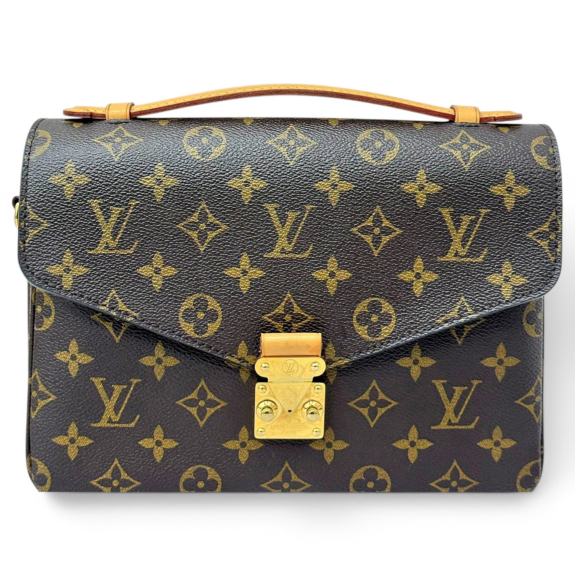 Metis leather handbag