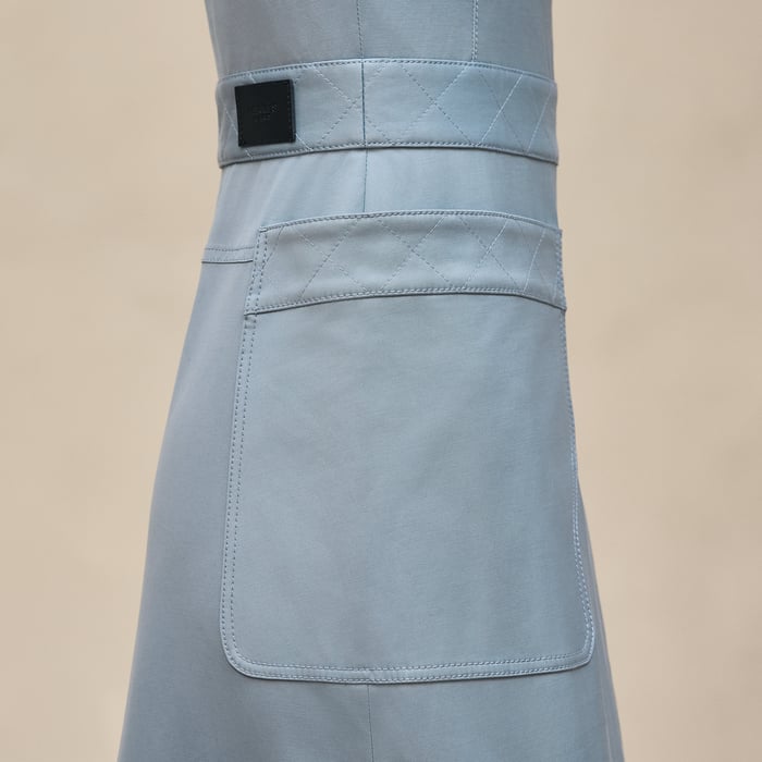 Bleu Adriatique Wraparound Dress