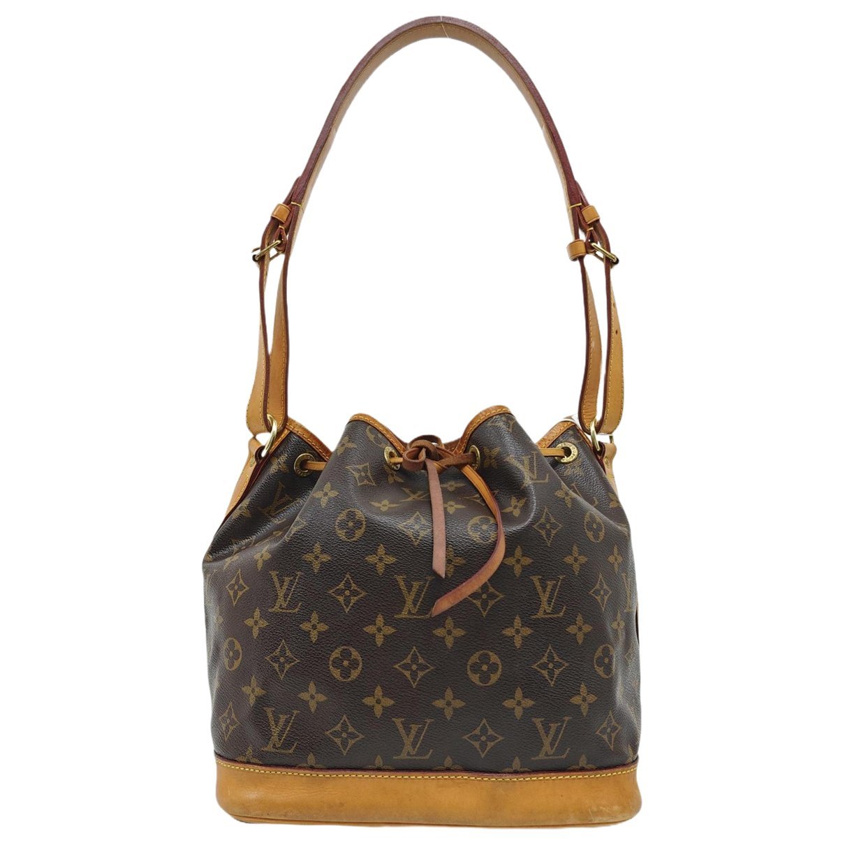 Nano Noé leather crossbody bag
