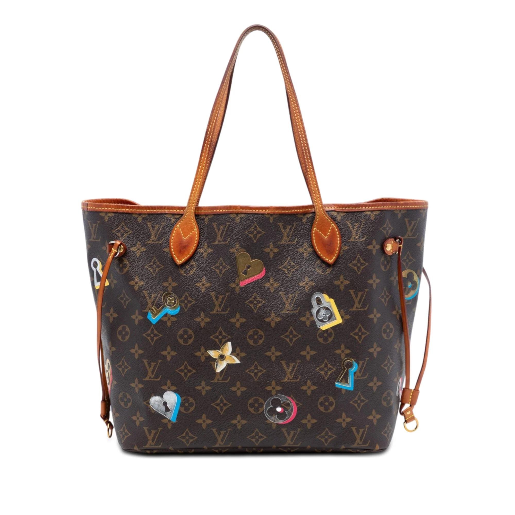 Neverfull leather tote