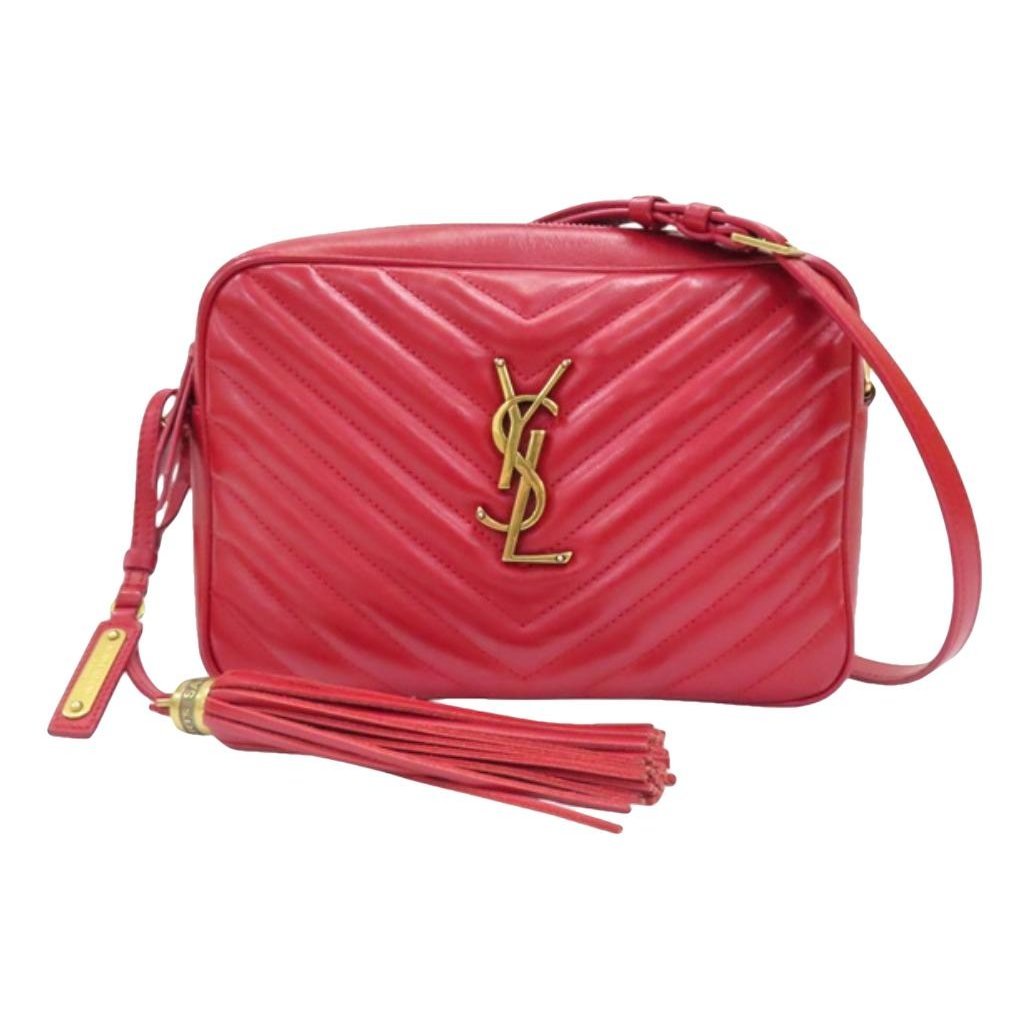 Camera Lou leather handbag