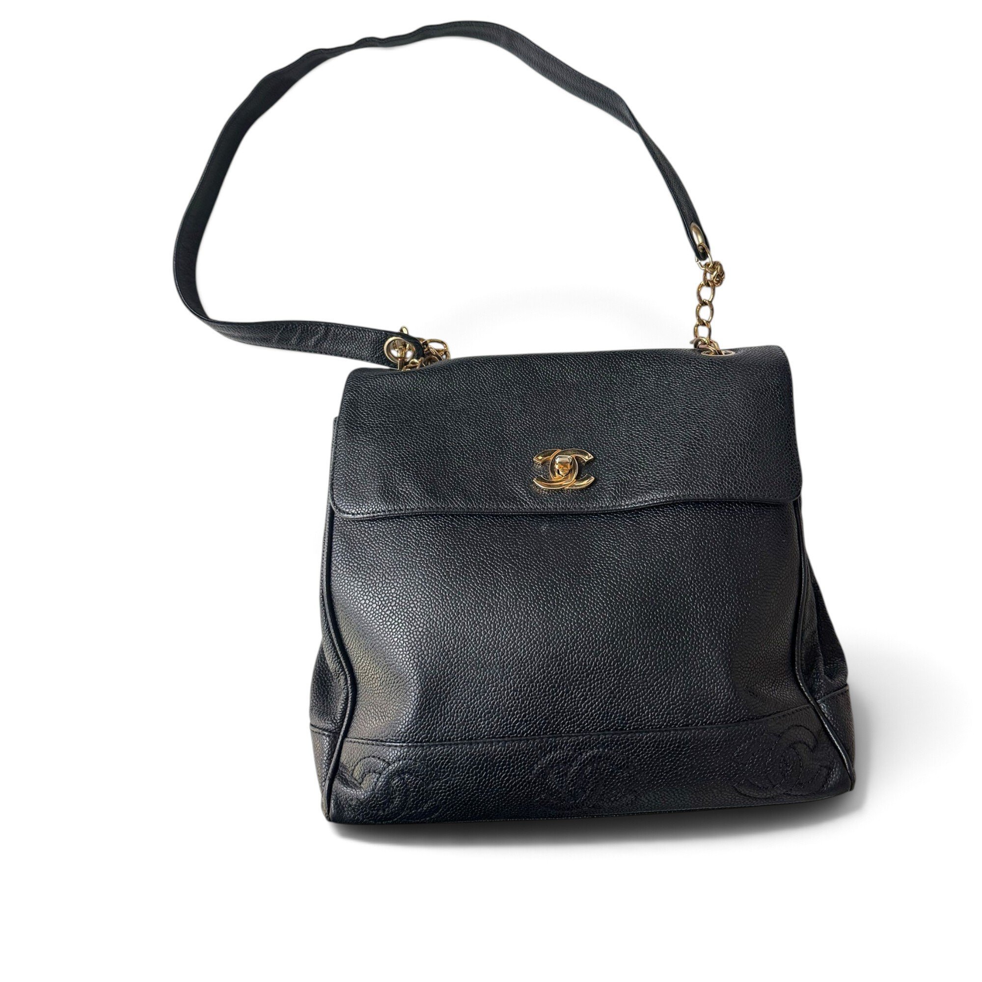 Leather handbag