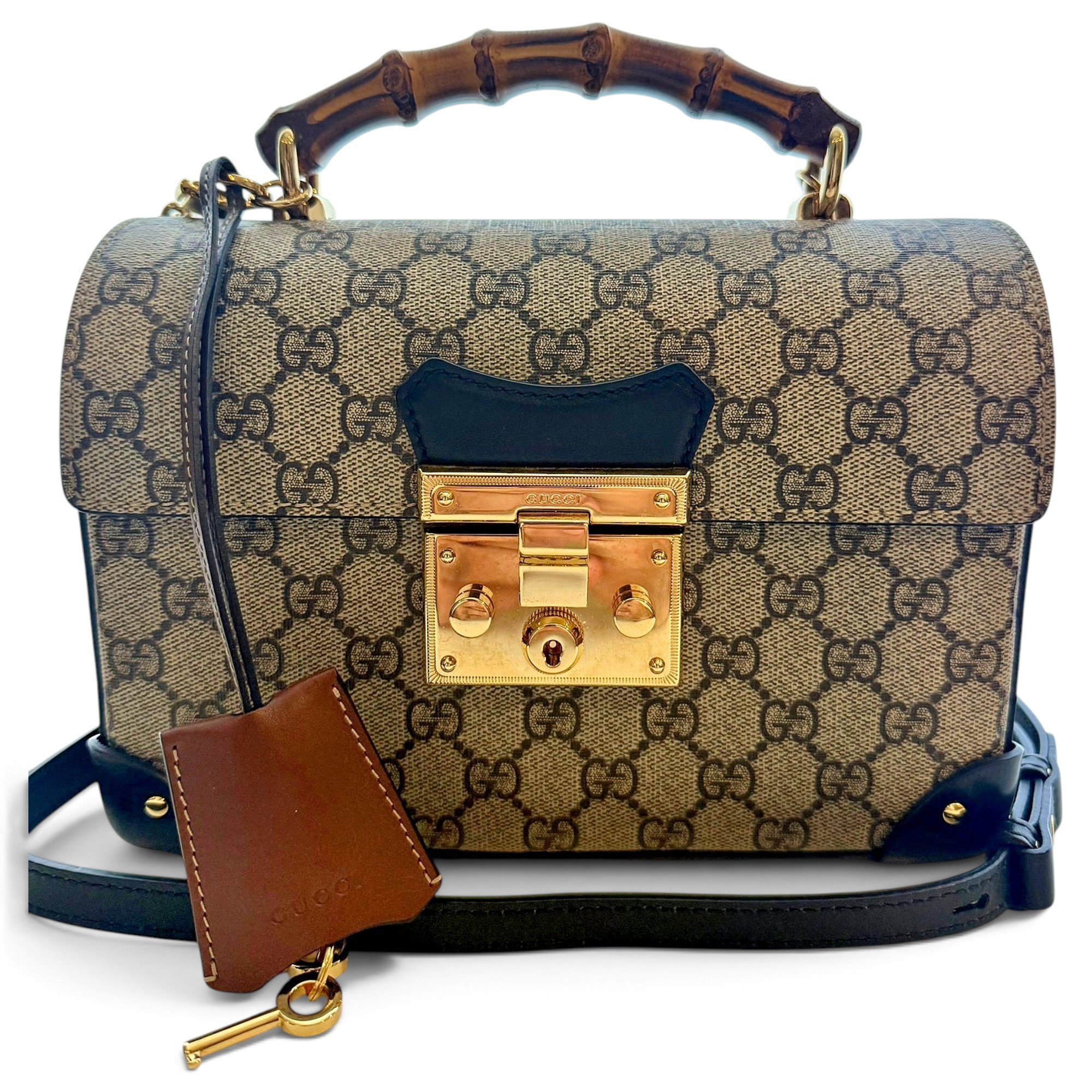Padlock cloth handbag