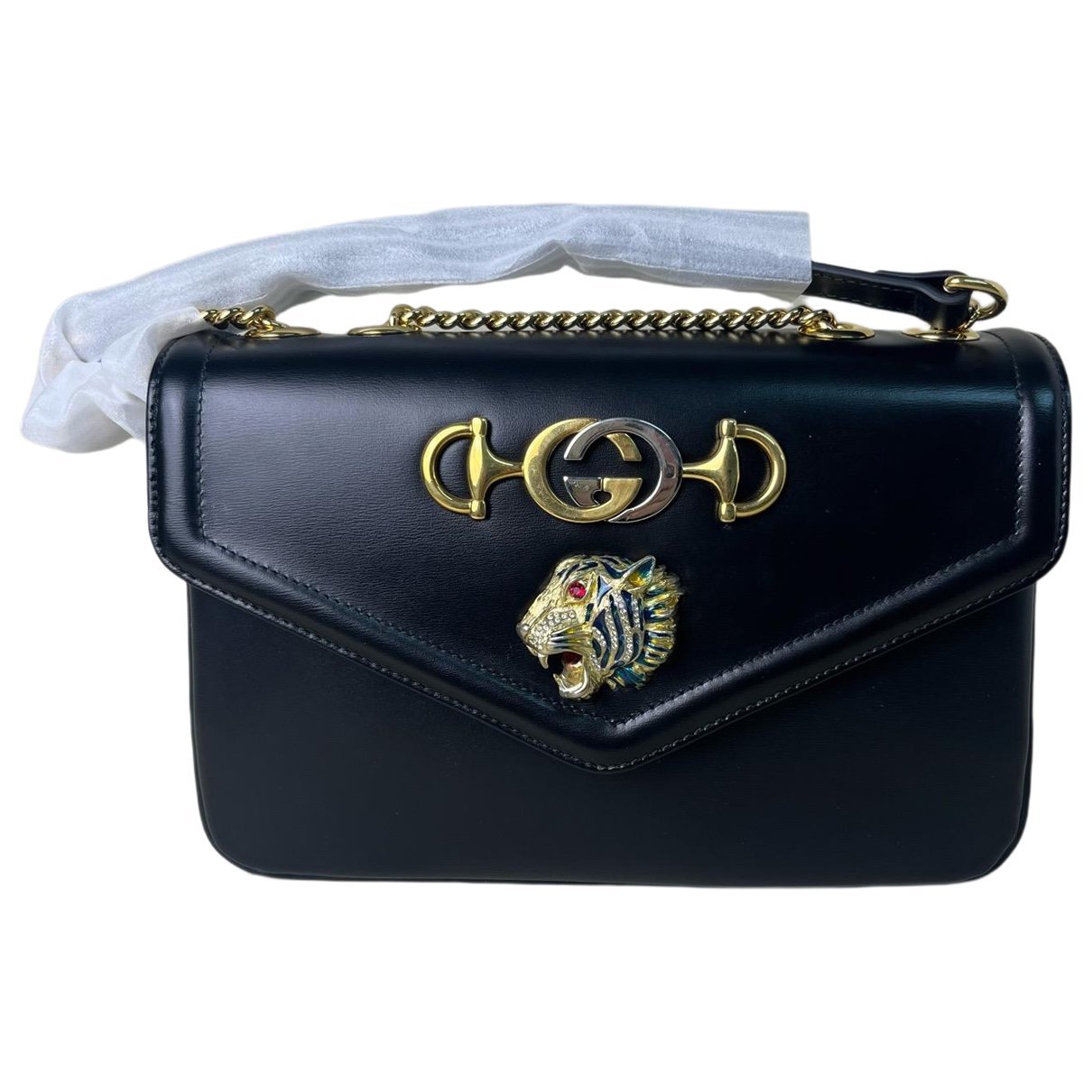 Rajah leather handbag