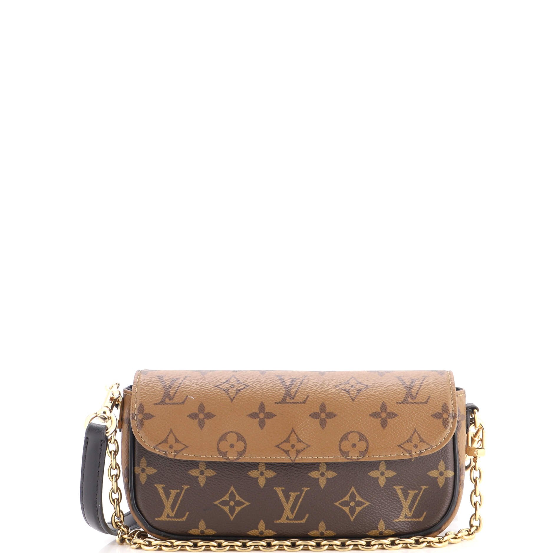 Ivy Wallet on Chain Reverse Monogram Canvas