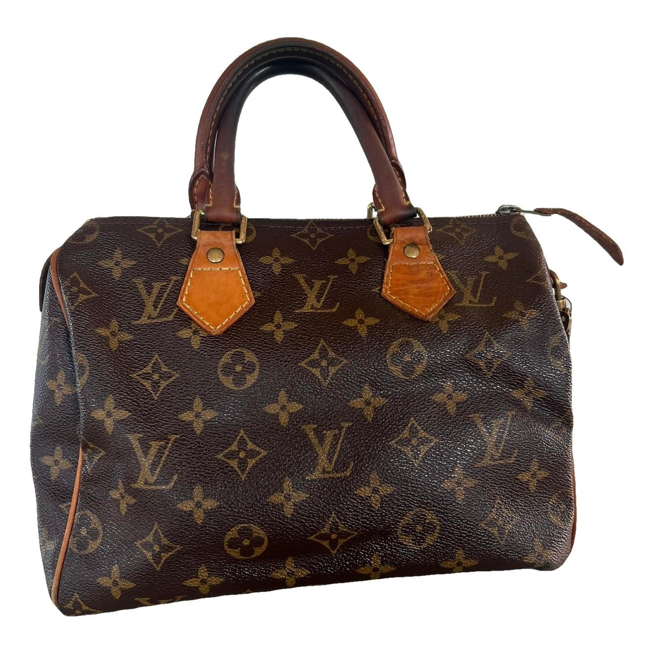 Speedy leather handbag