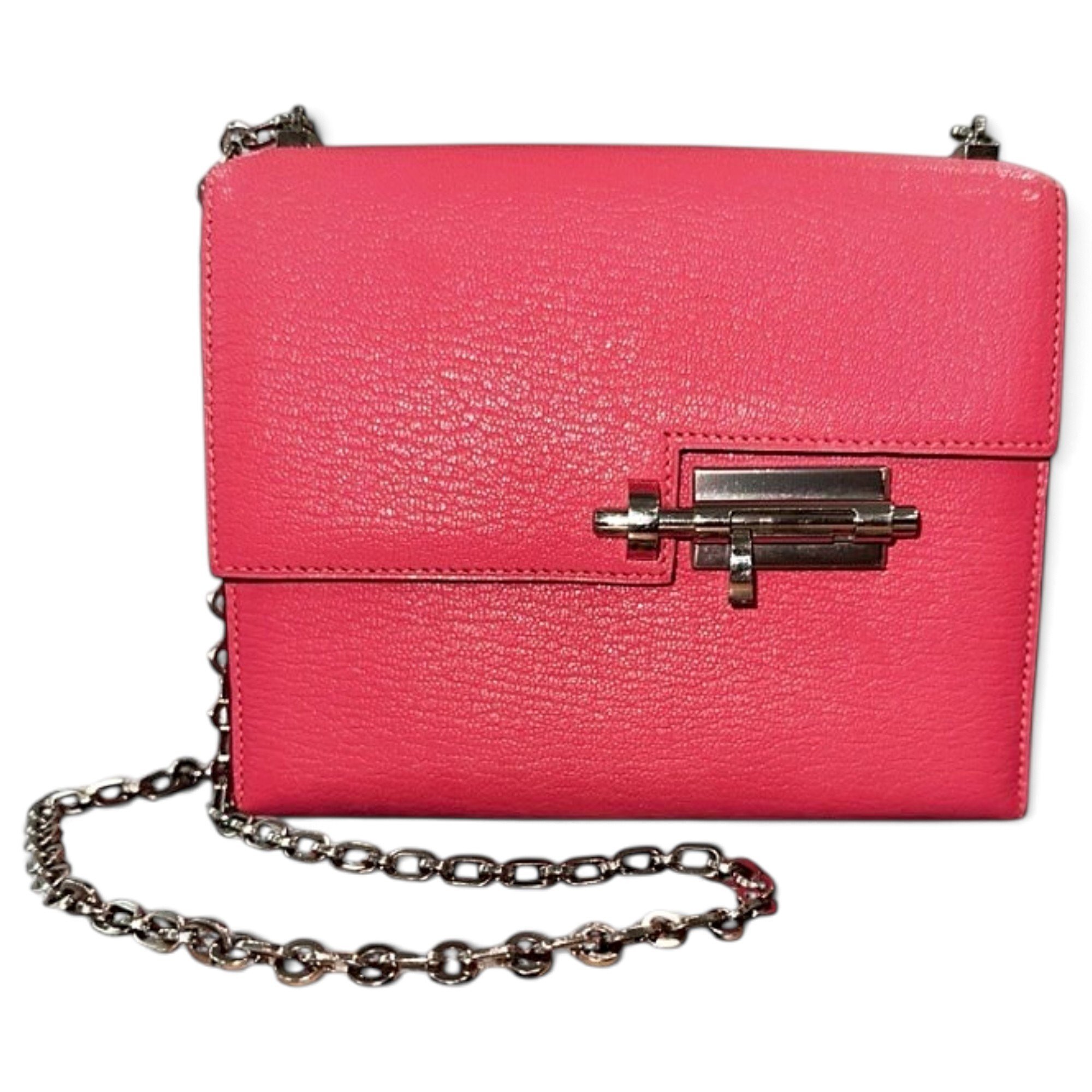 Verrou leather handbag