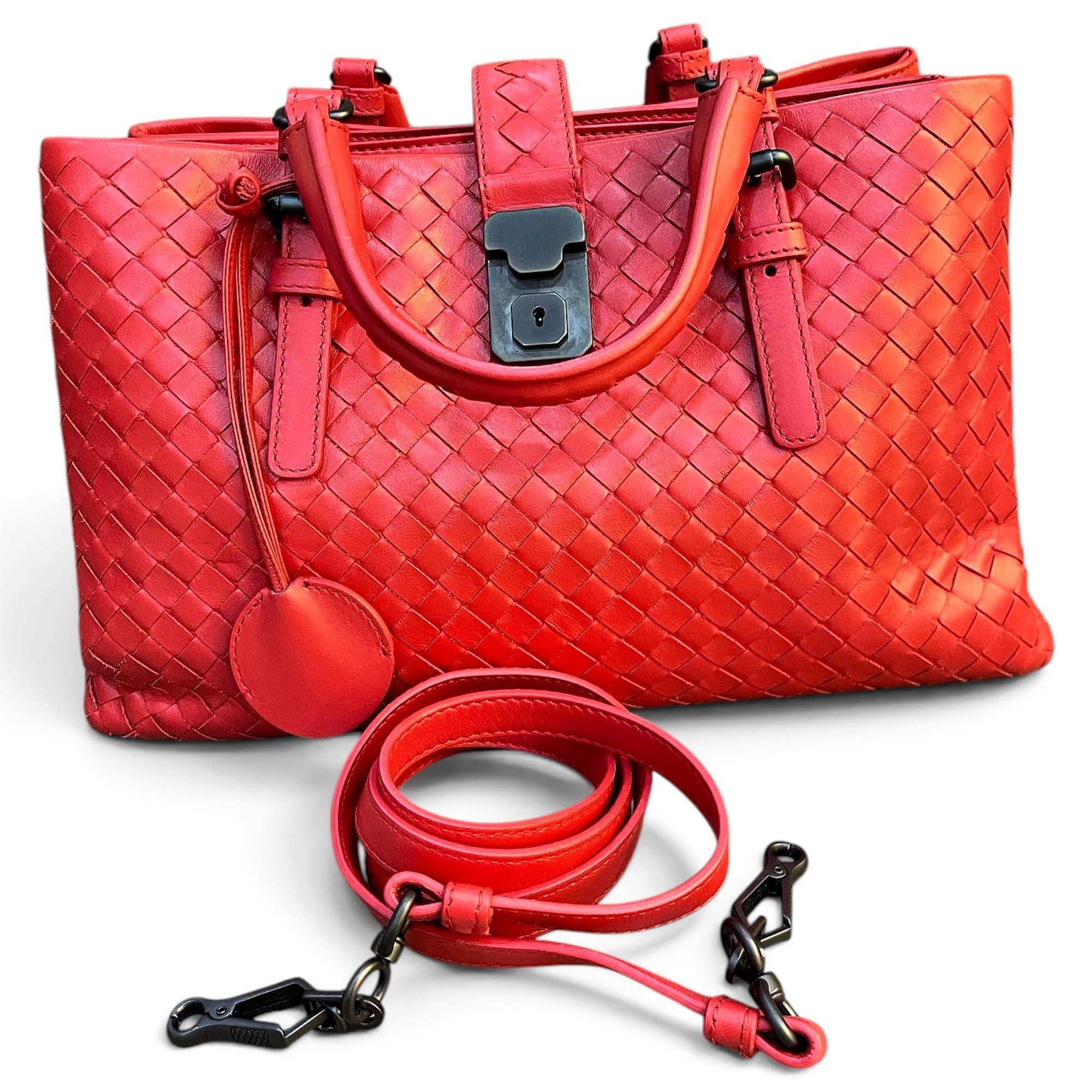 Roma leather handbag
