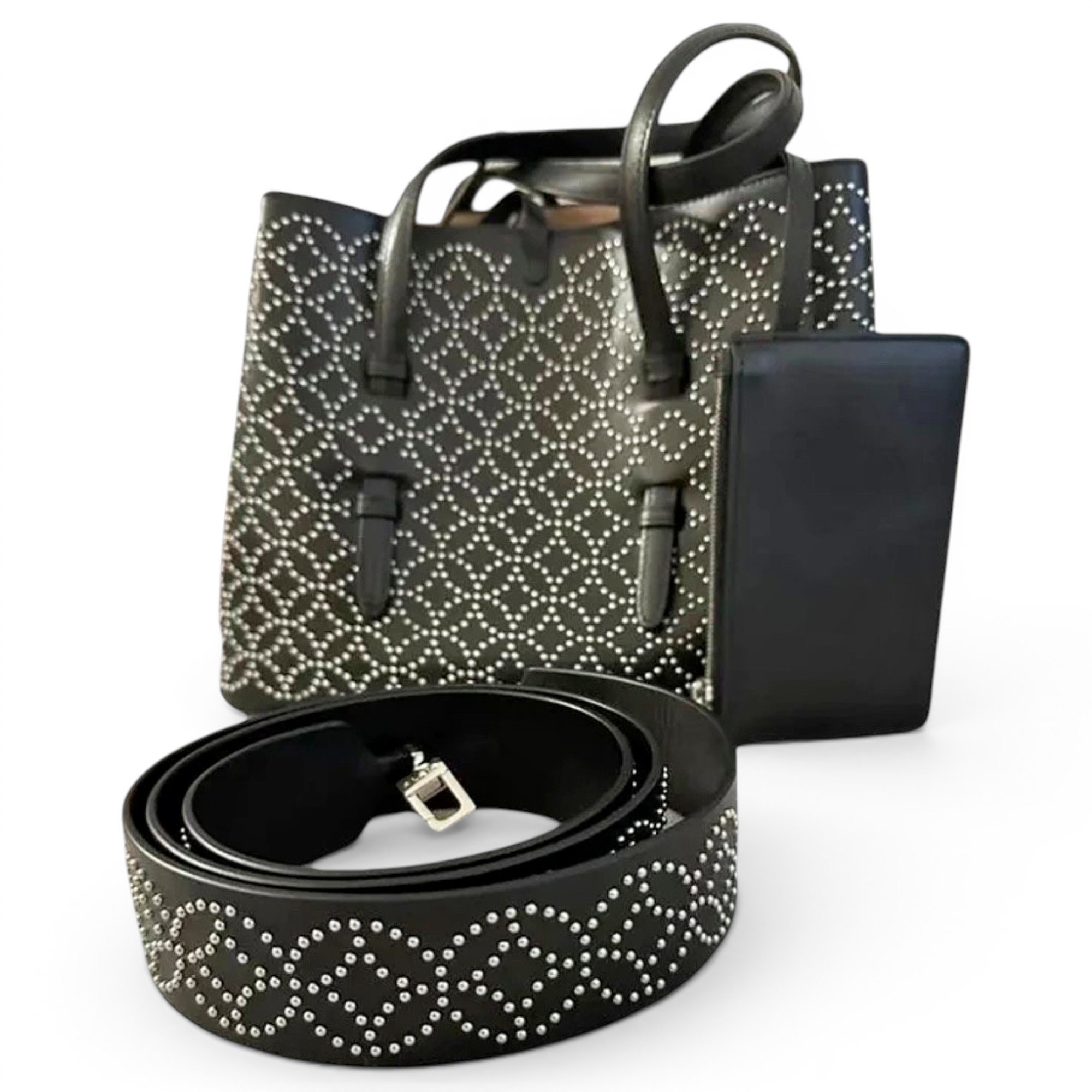 Alaia Leather crossbody bag