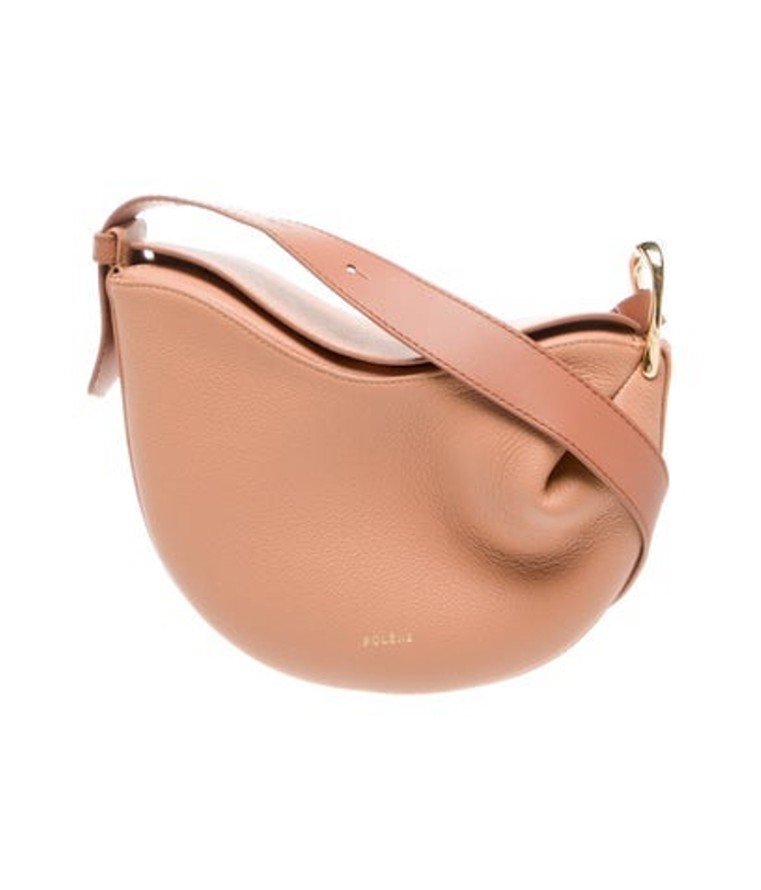 Polene Leather Crossbody Bag