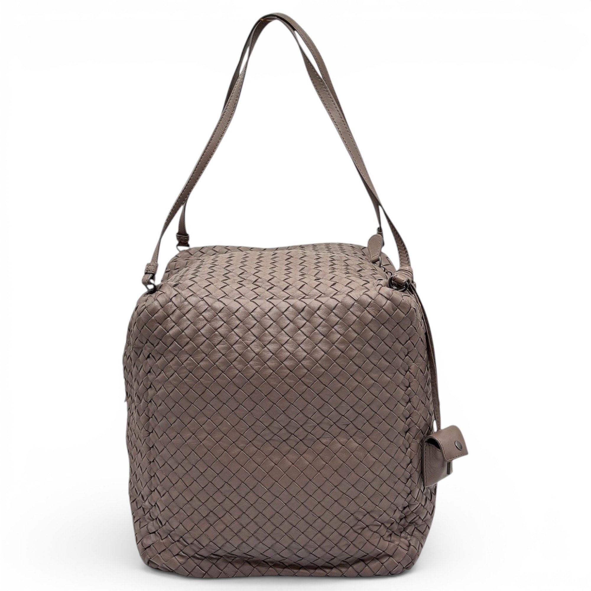 Veneta pony-style calfskin handbag