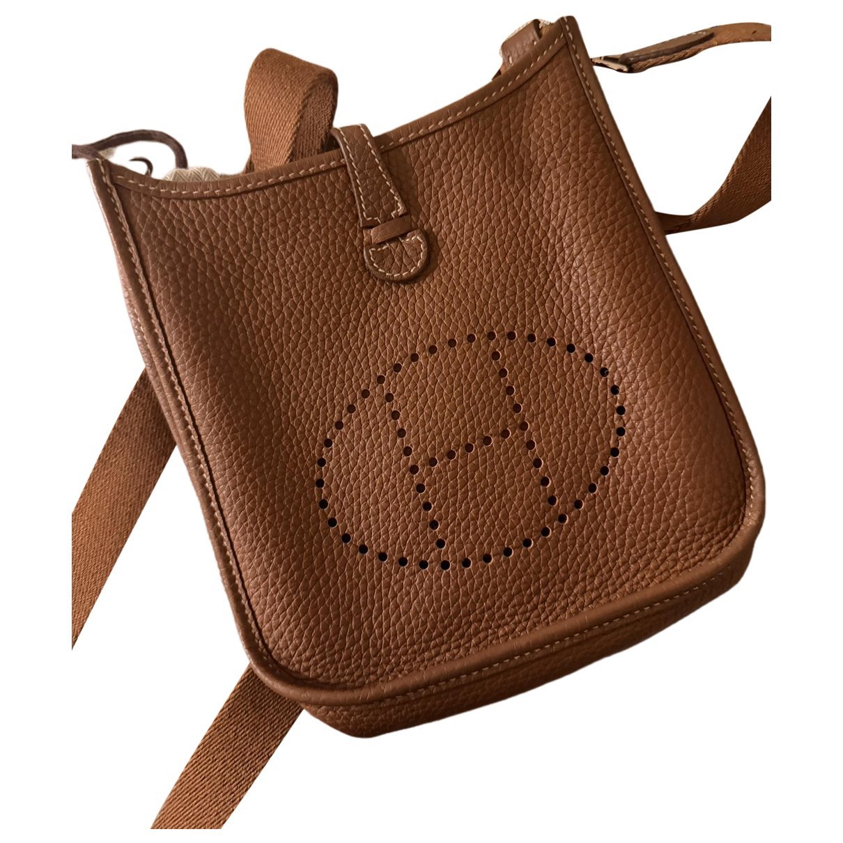Evelyne leather crossbody bag