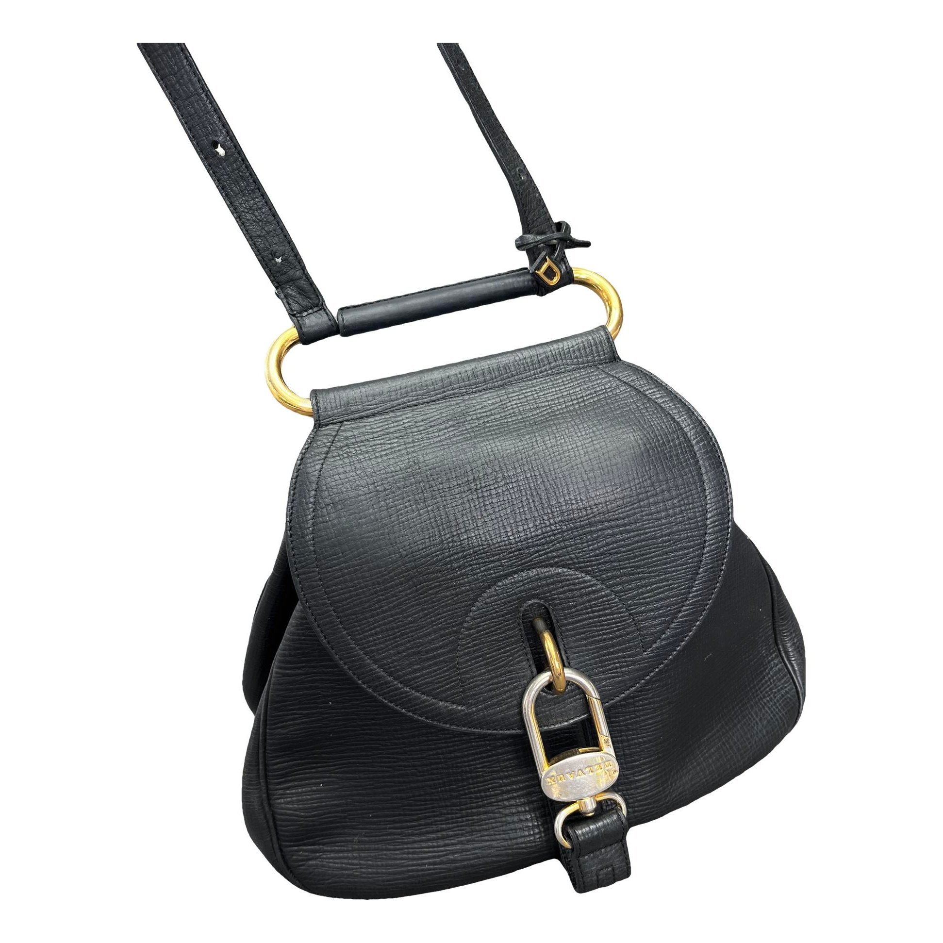 Leather crossbody bag
