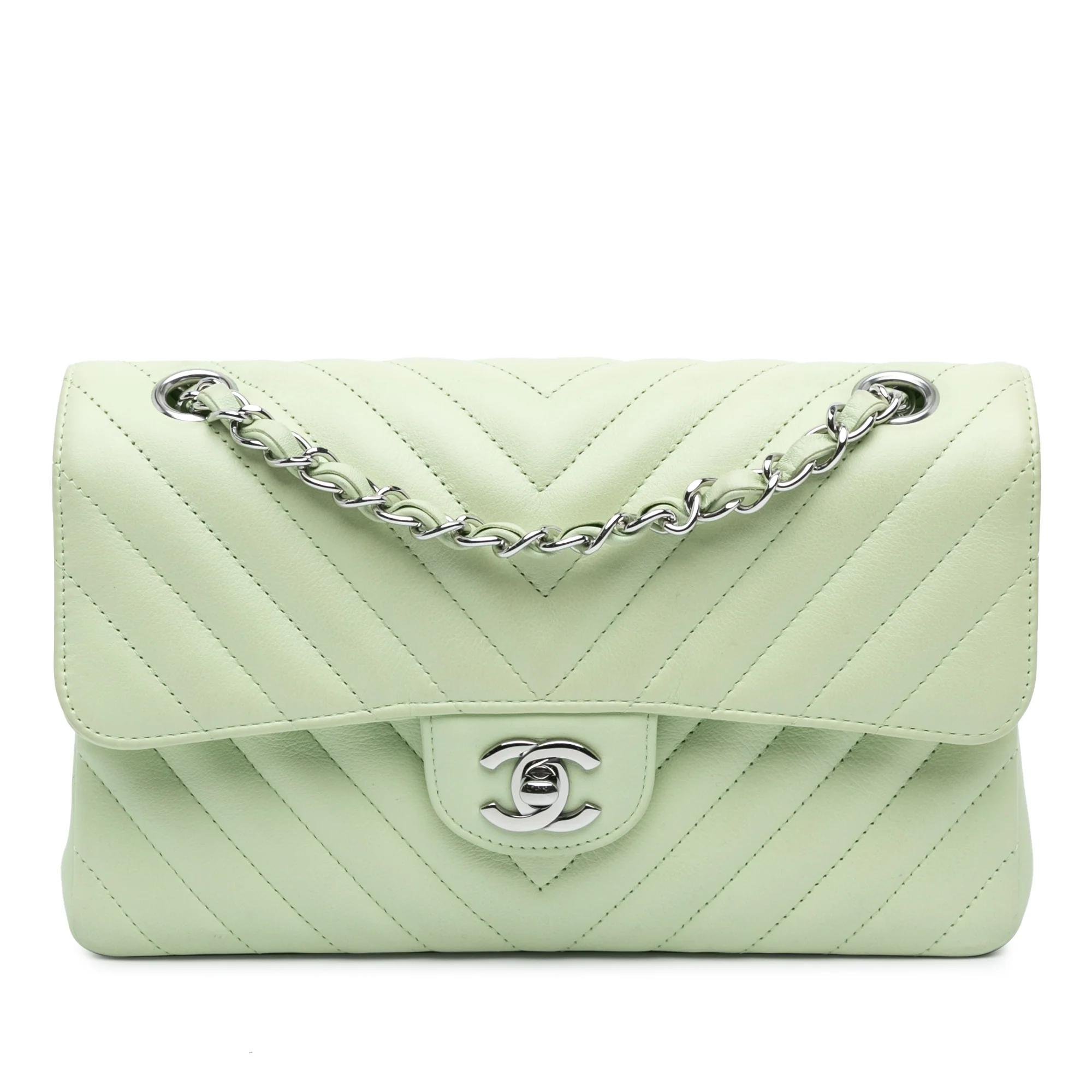 Wallet On Chain Boy Half Flap leather handbag