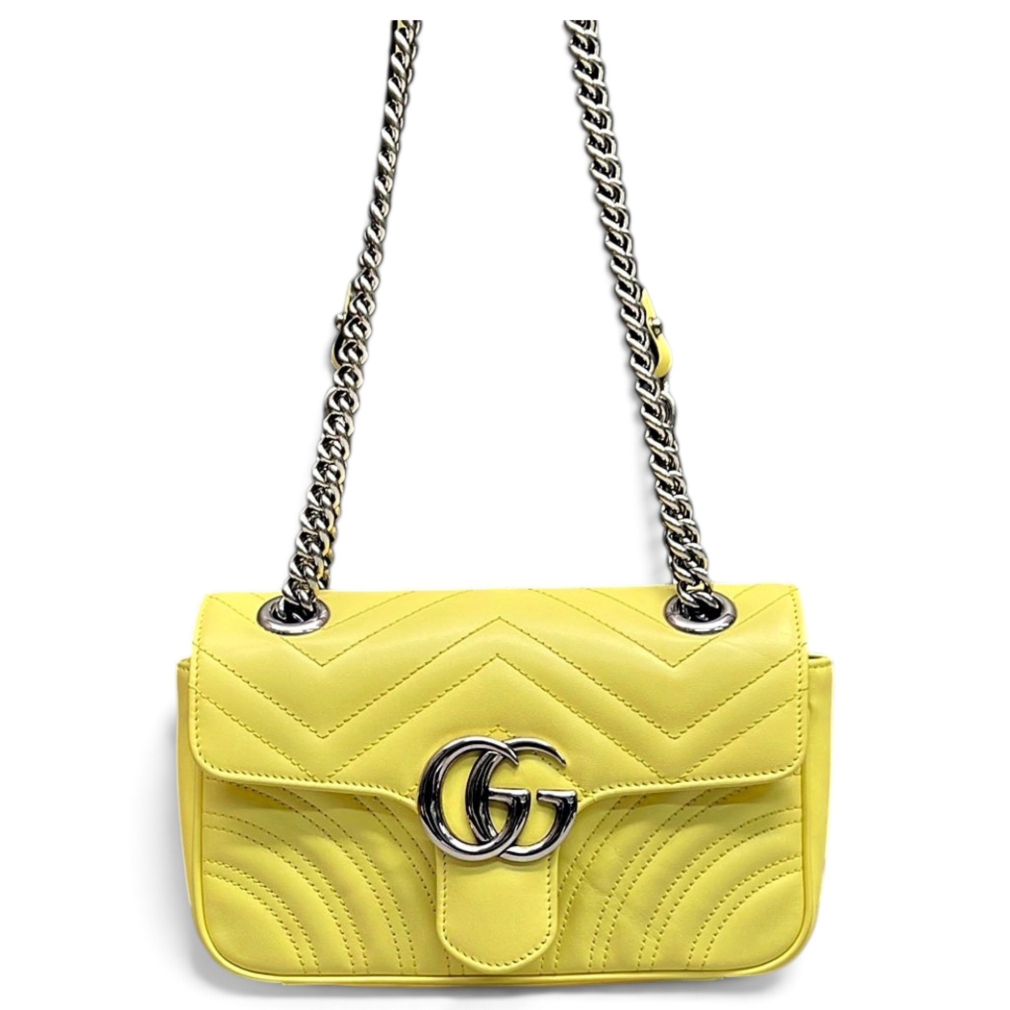 GG Marmont Chain Flap leather handbag