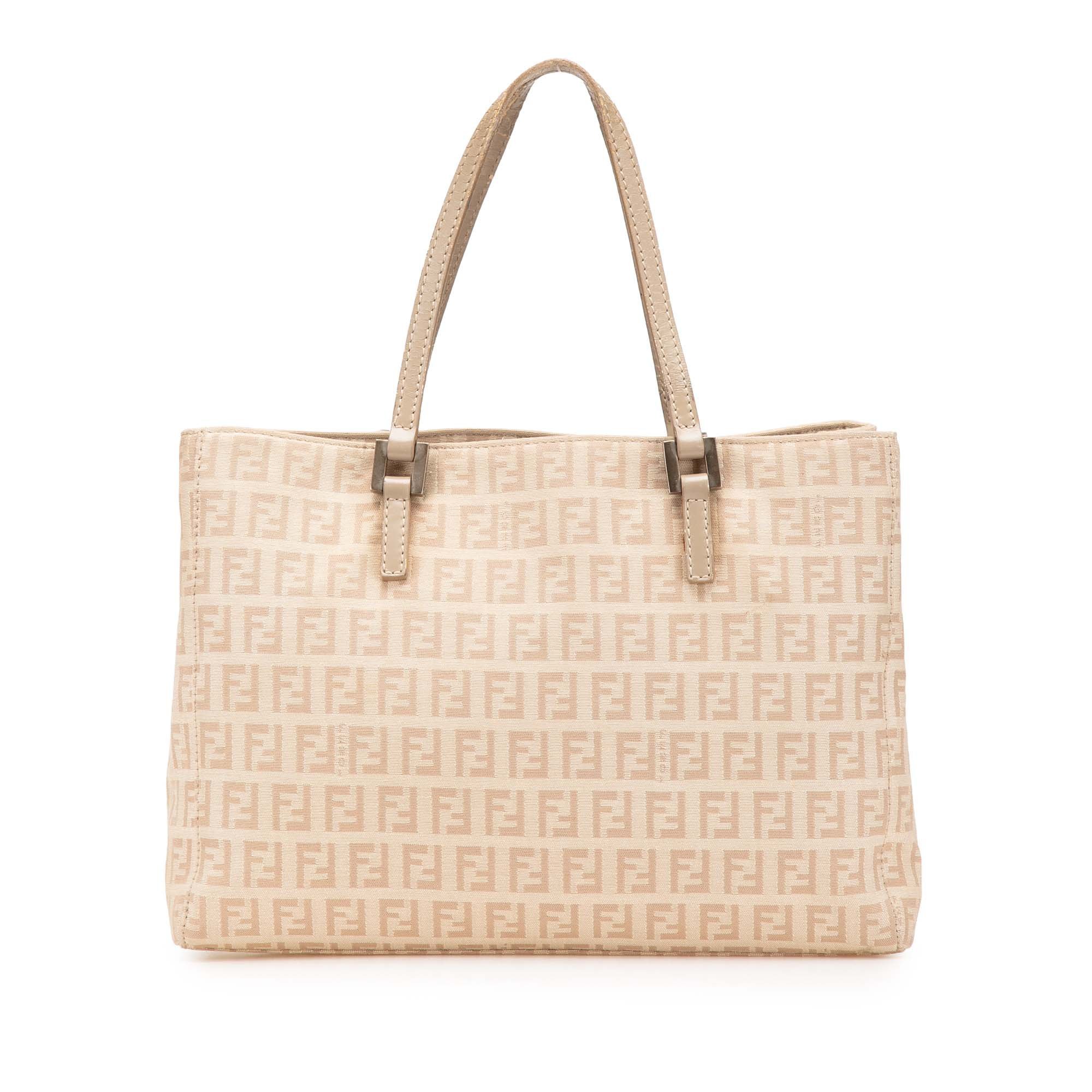 Pocket leather handbag