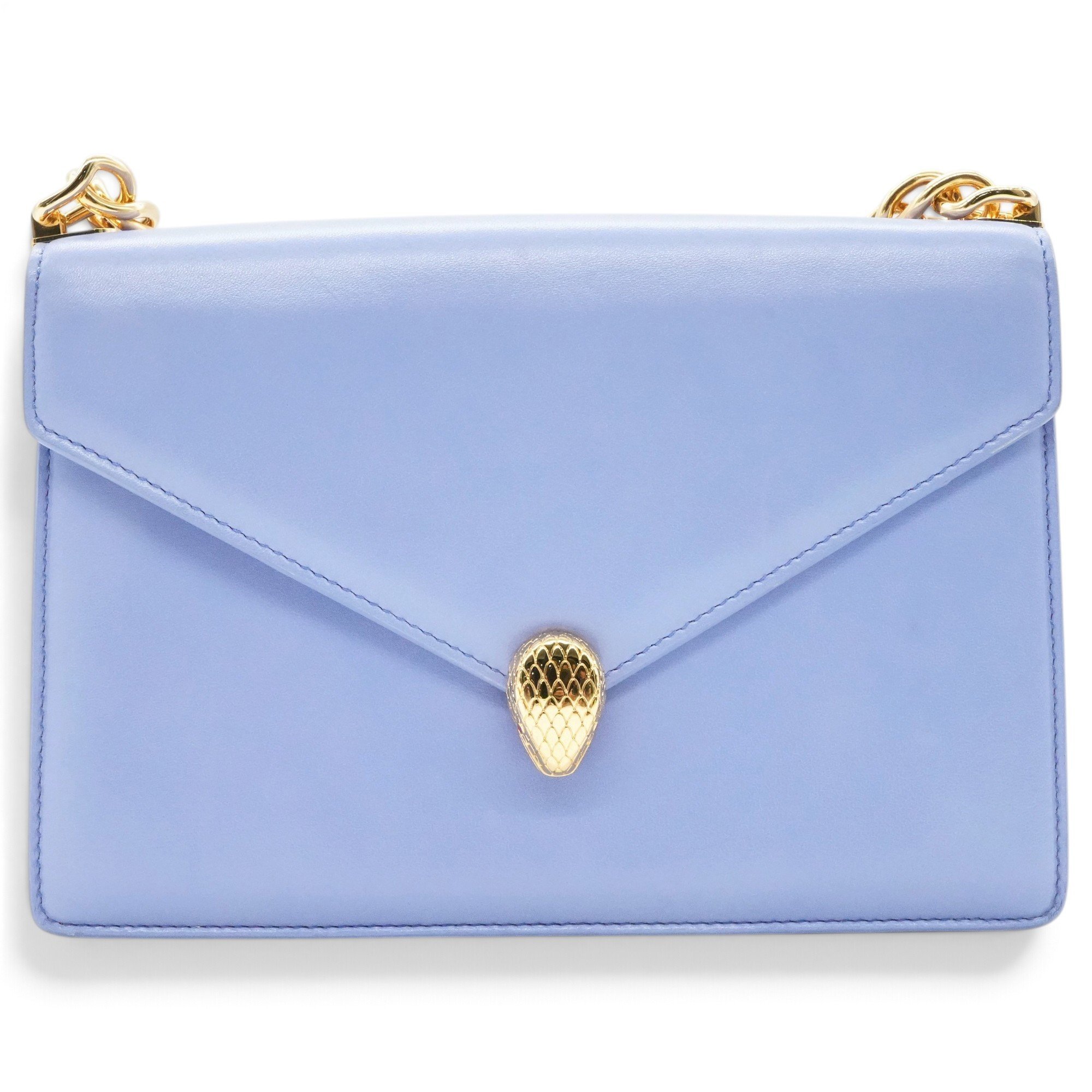 Serpenti leather handbag