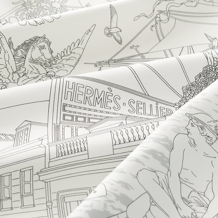 Hermès Flagship Scarf 90