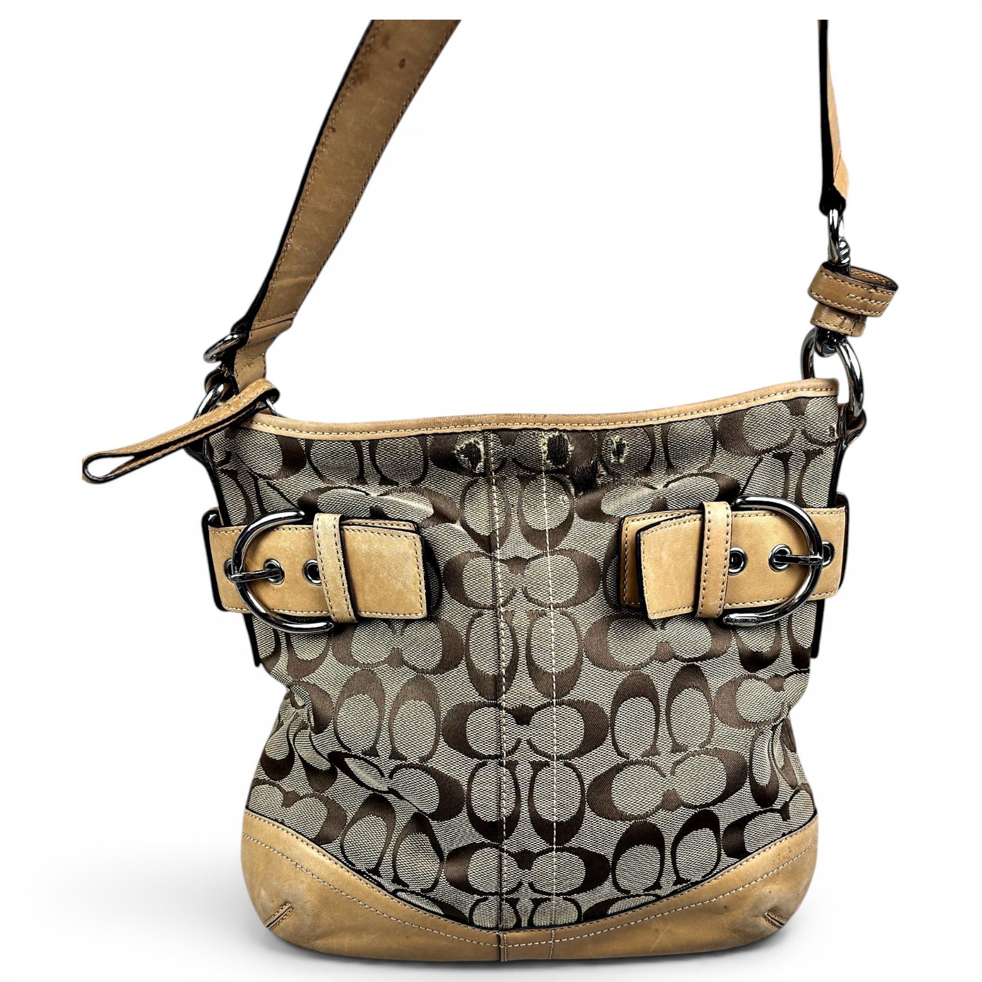 Leather handbag