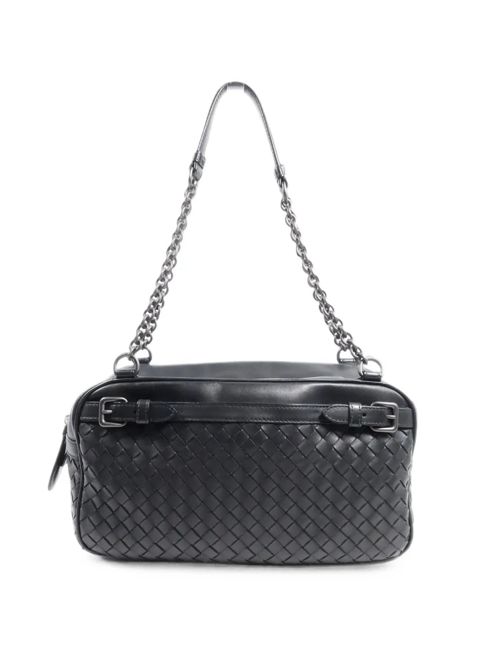 Intrecciato chain-link shoulder bag