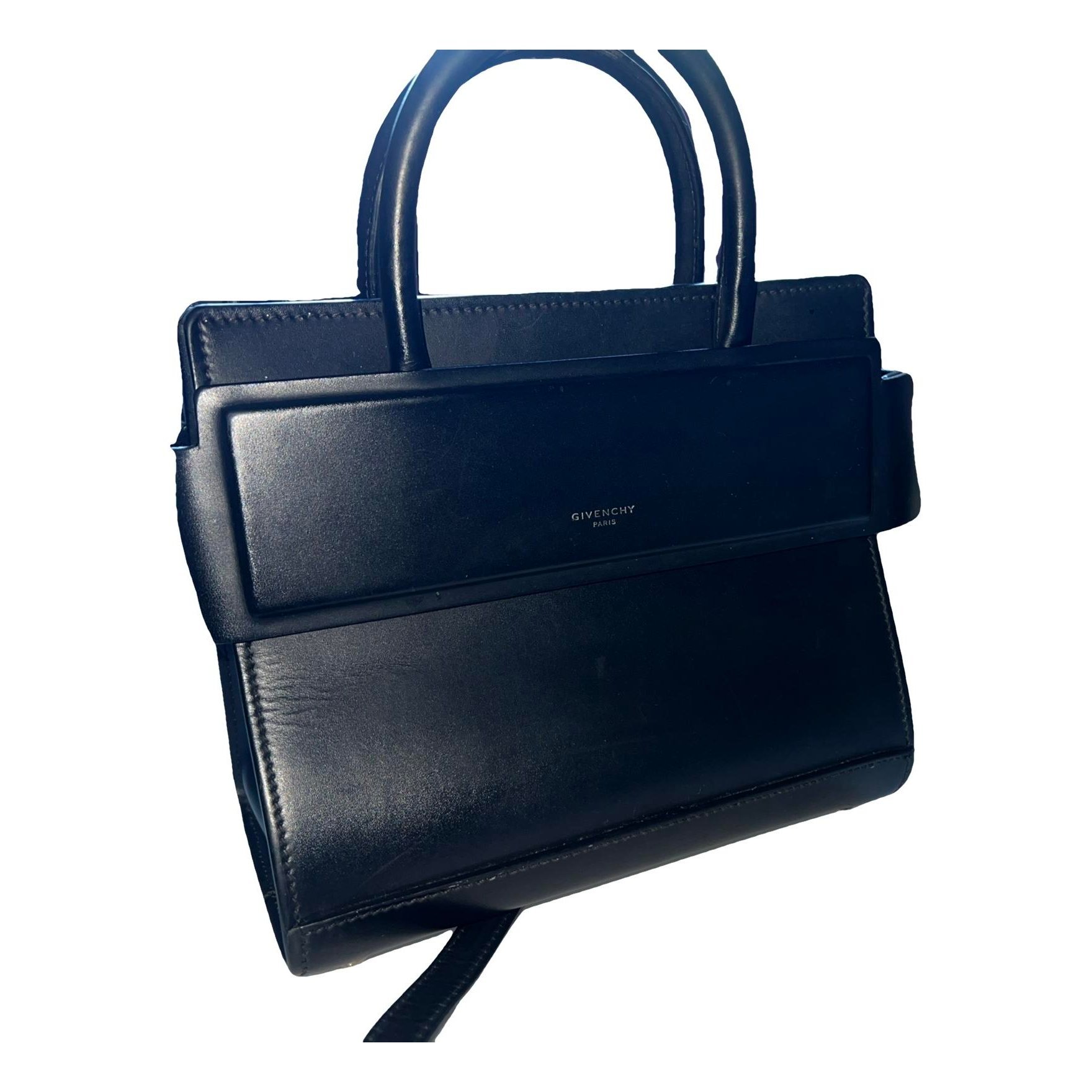 Horizon leather handbag
