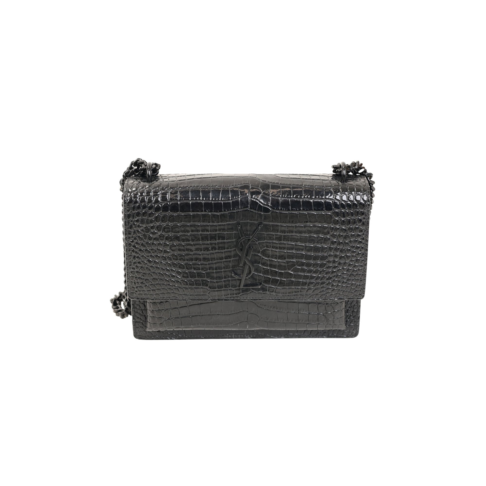 Sunset leather handbag