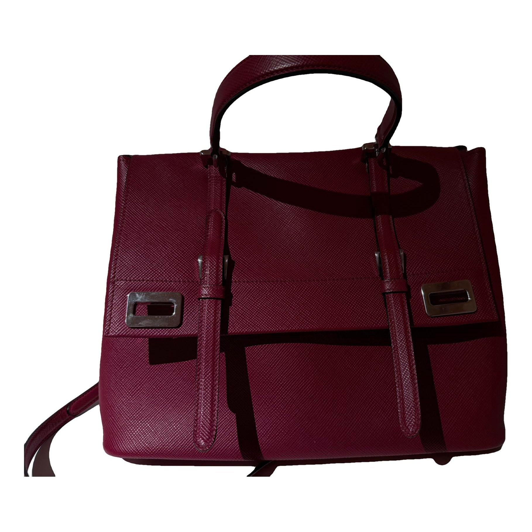 Leather crossbody bag