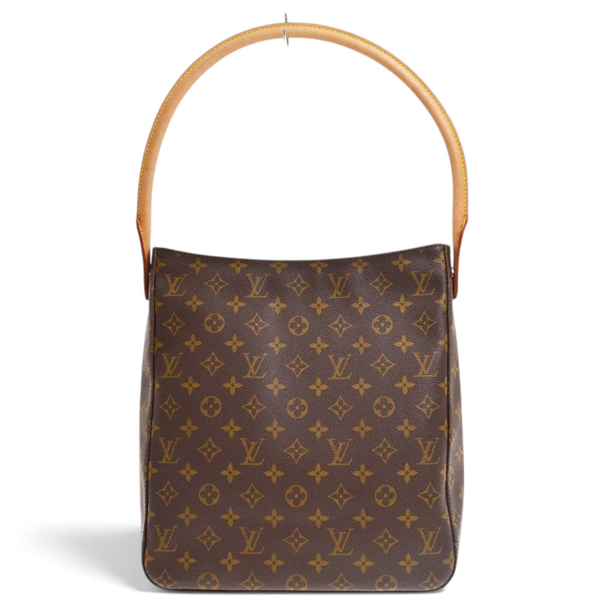 Looping cloth handbag