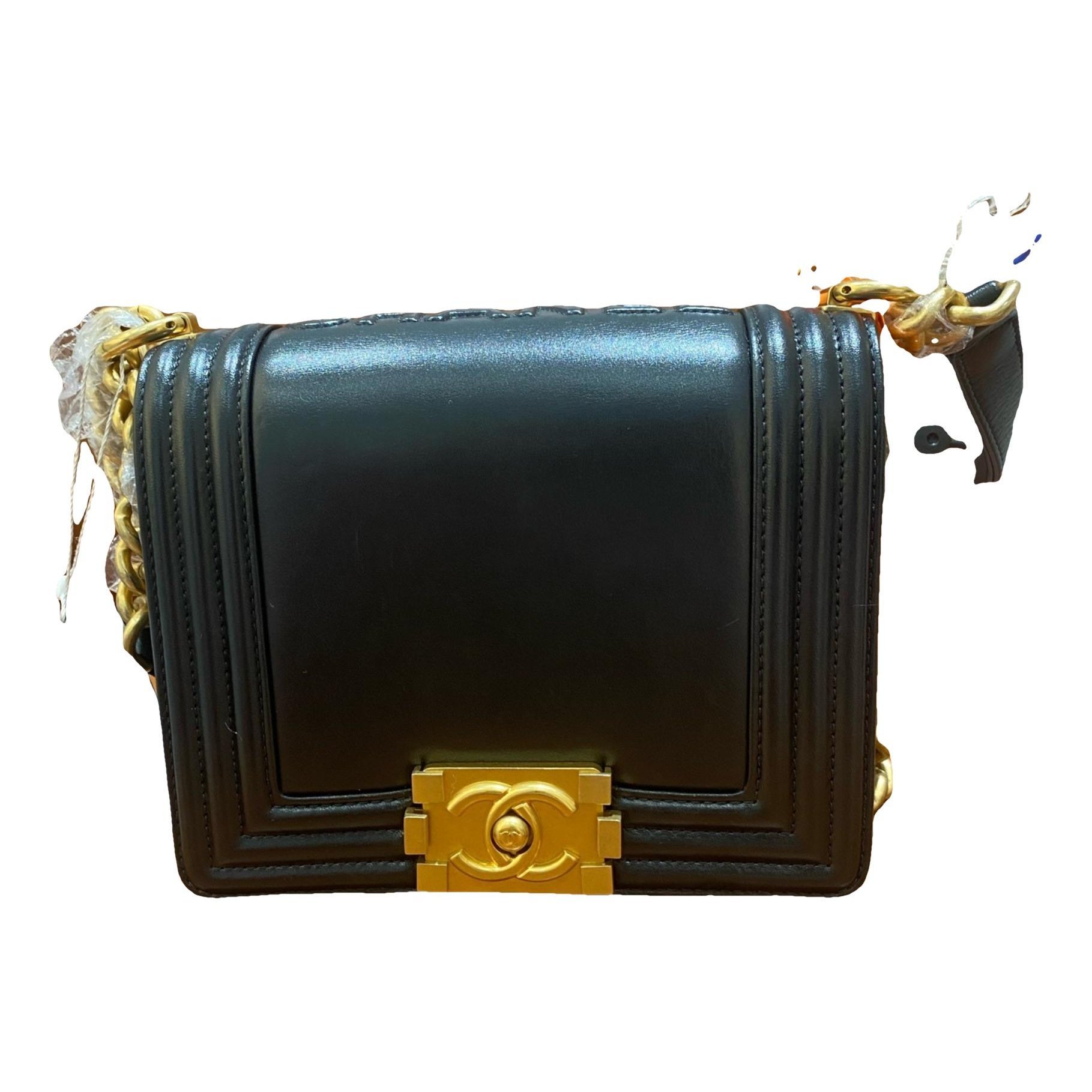 Boy leather crossbody bag