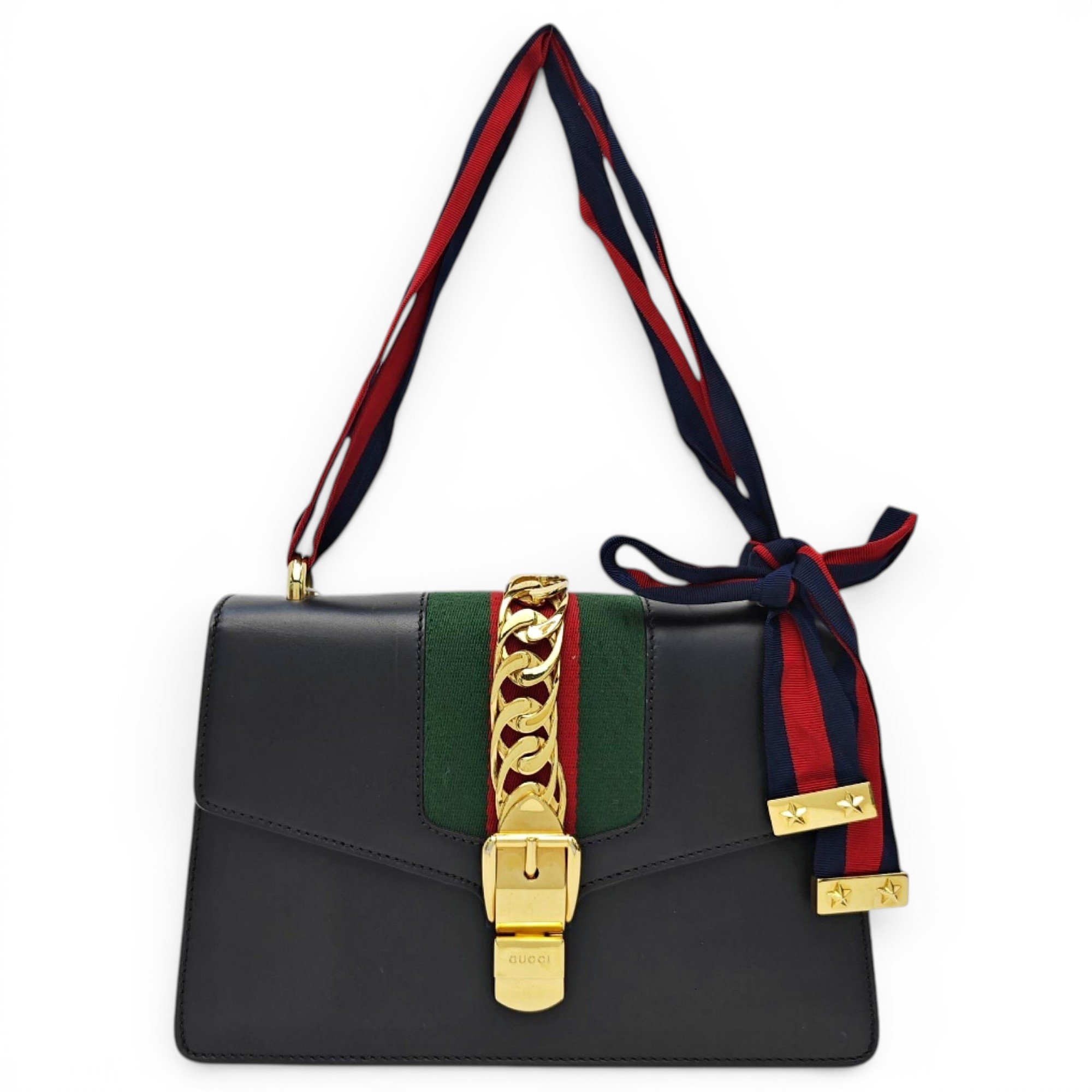 Sylvie leather crossbody bag