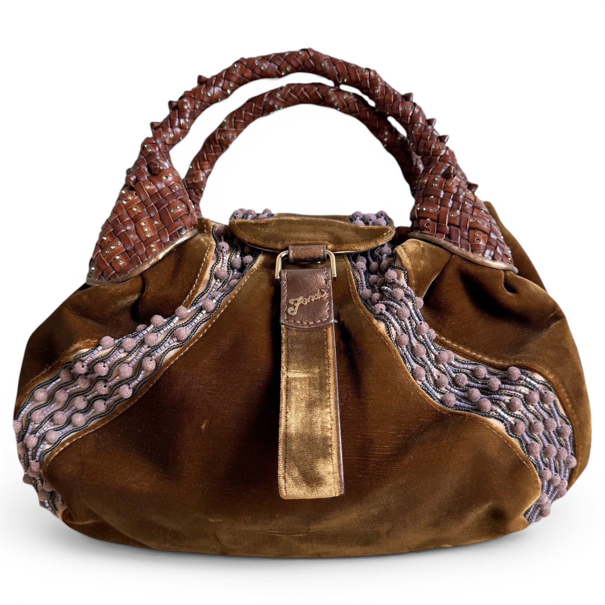 Spy glitter handbag