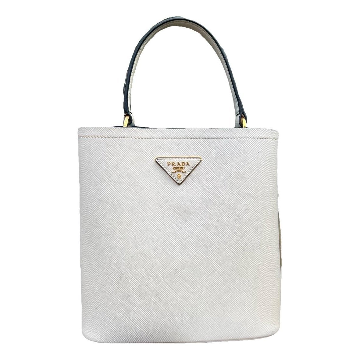 Panier leather handbag