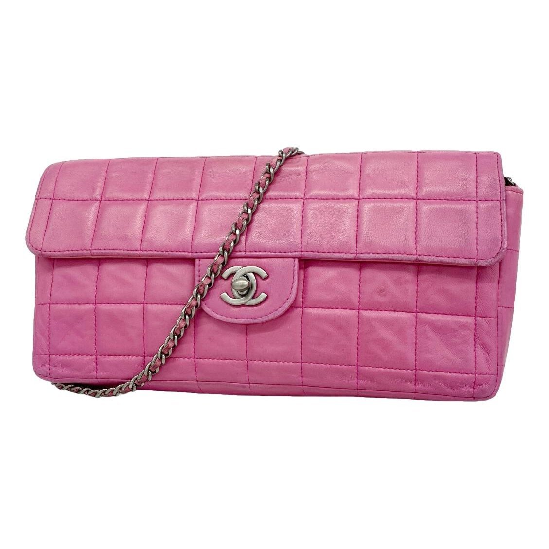 East West Chocolate Bar leather handbag