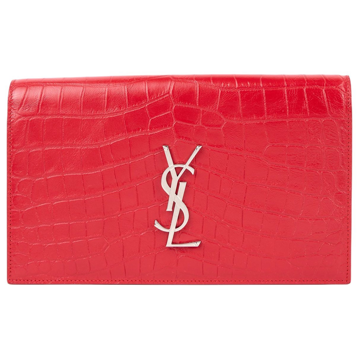 Kate monogramme leather clutch bag