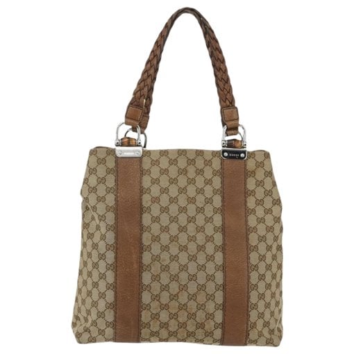 Leather tote