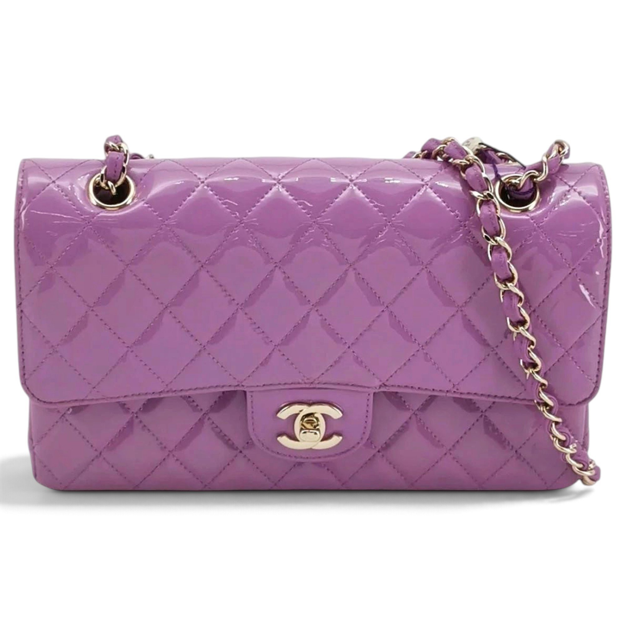 Timeless/Classique patent leather bag
