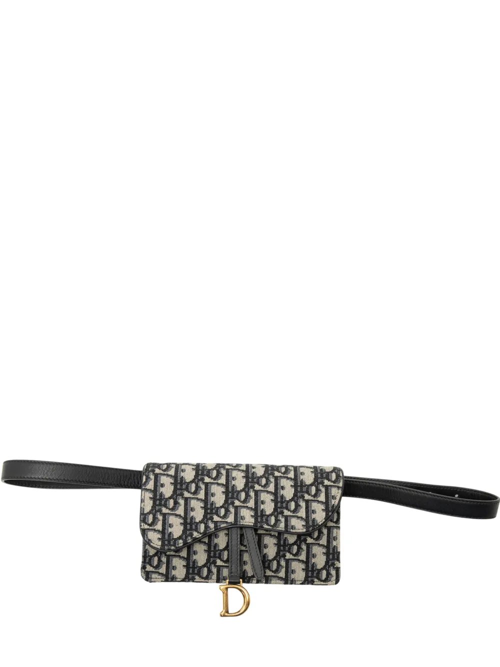 2019 Oblique Canvas Saddle belt bag