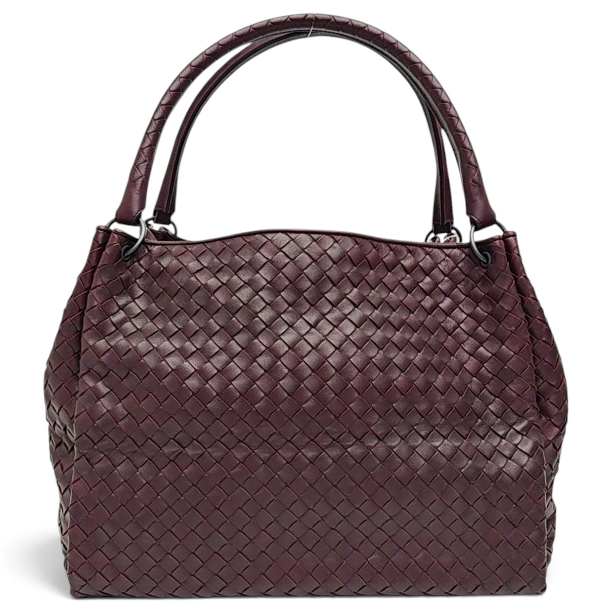 Parachute leather handbag