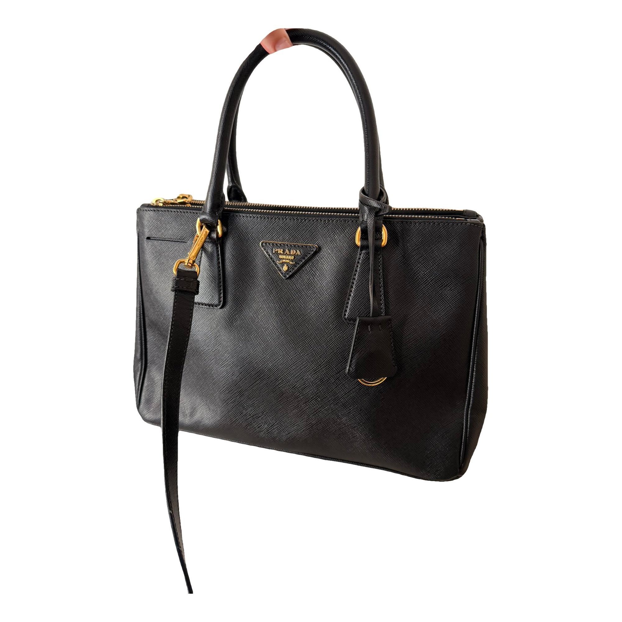 Galleria leather handbag