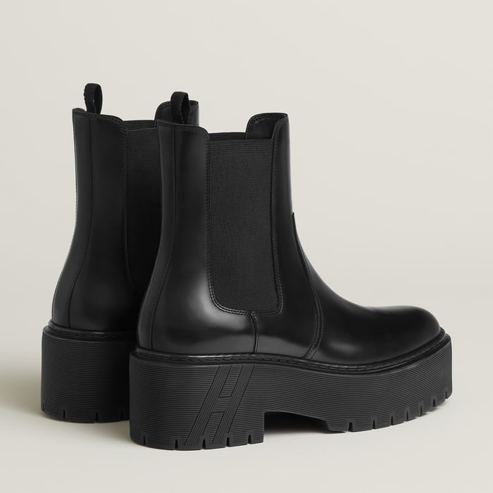Noir Harrow Ankle Boot