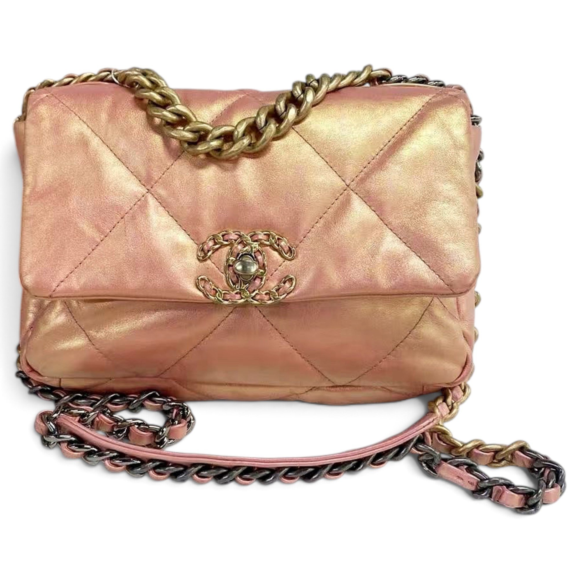 Chanel 19 leather handbag