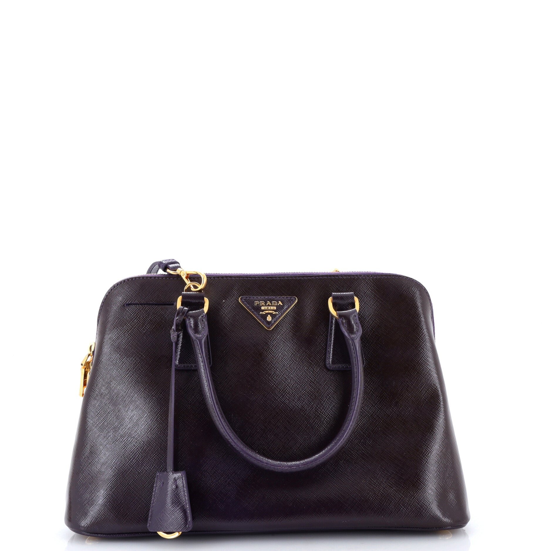 Promenade Bag Vernice Saffiano Leather Medium