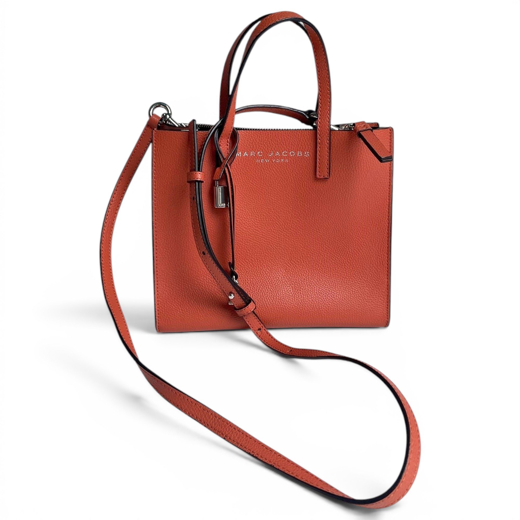 Leather tote