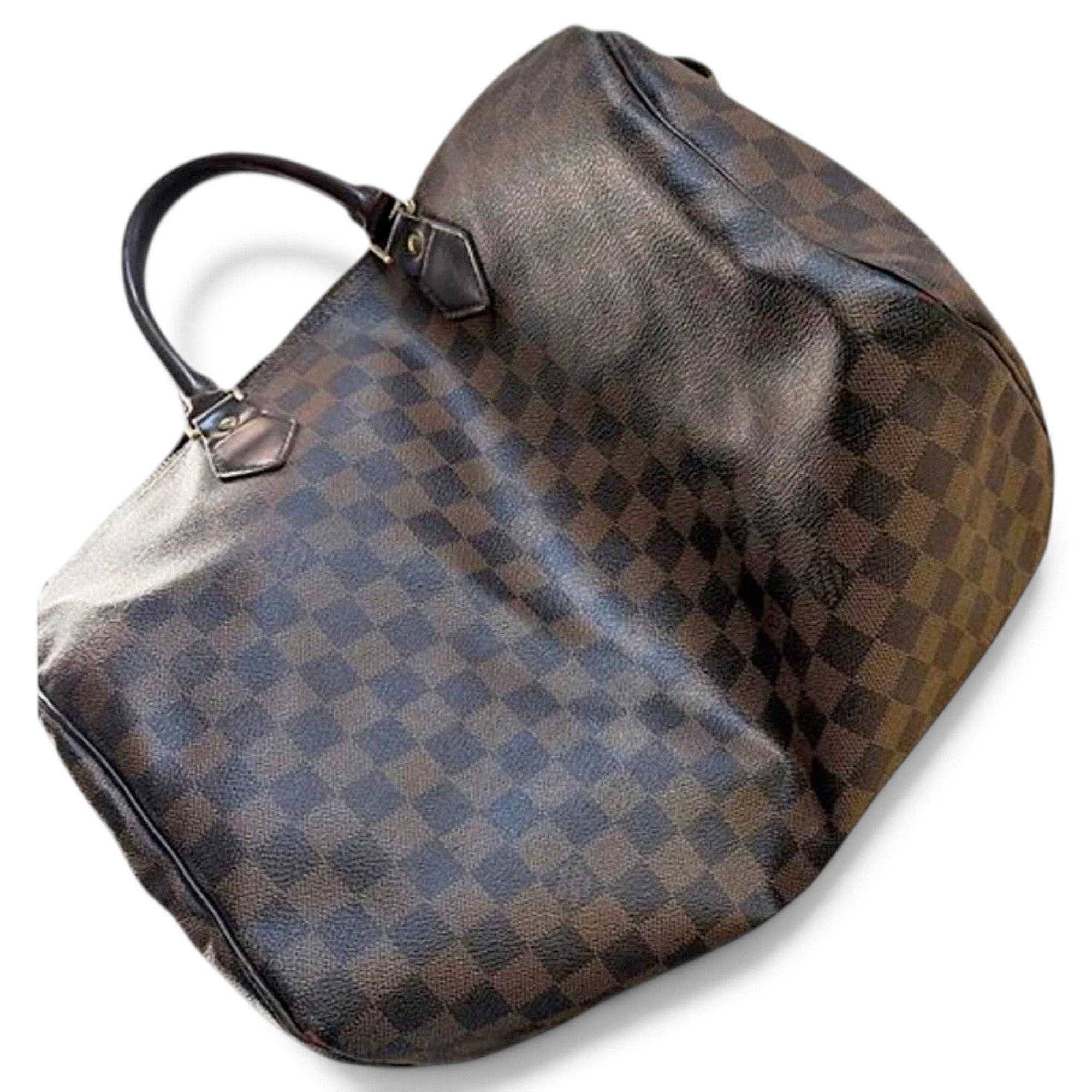 Speedy vinyl handbag