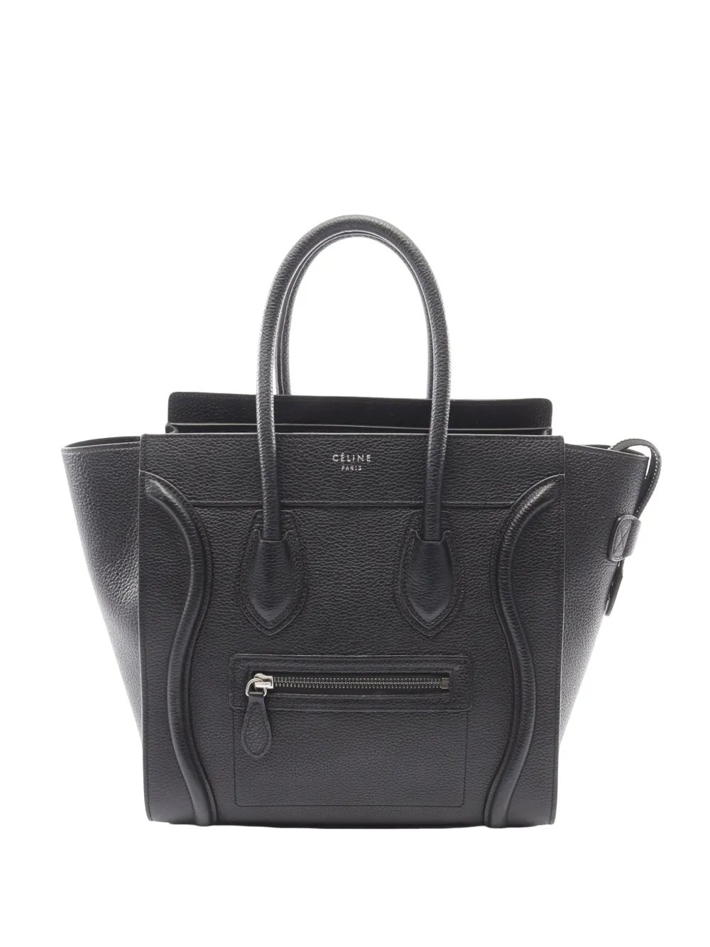 2010-2026 Micro Smooth Calfskin Double Stitching Luggage Tote handbag