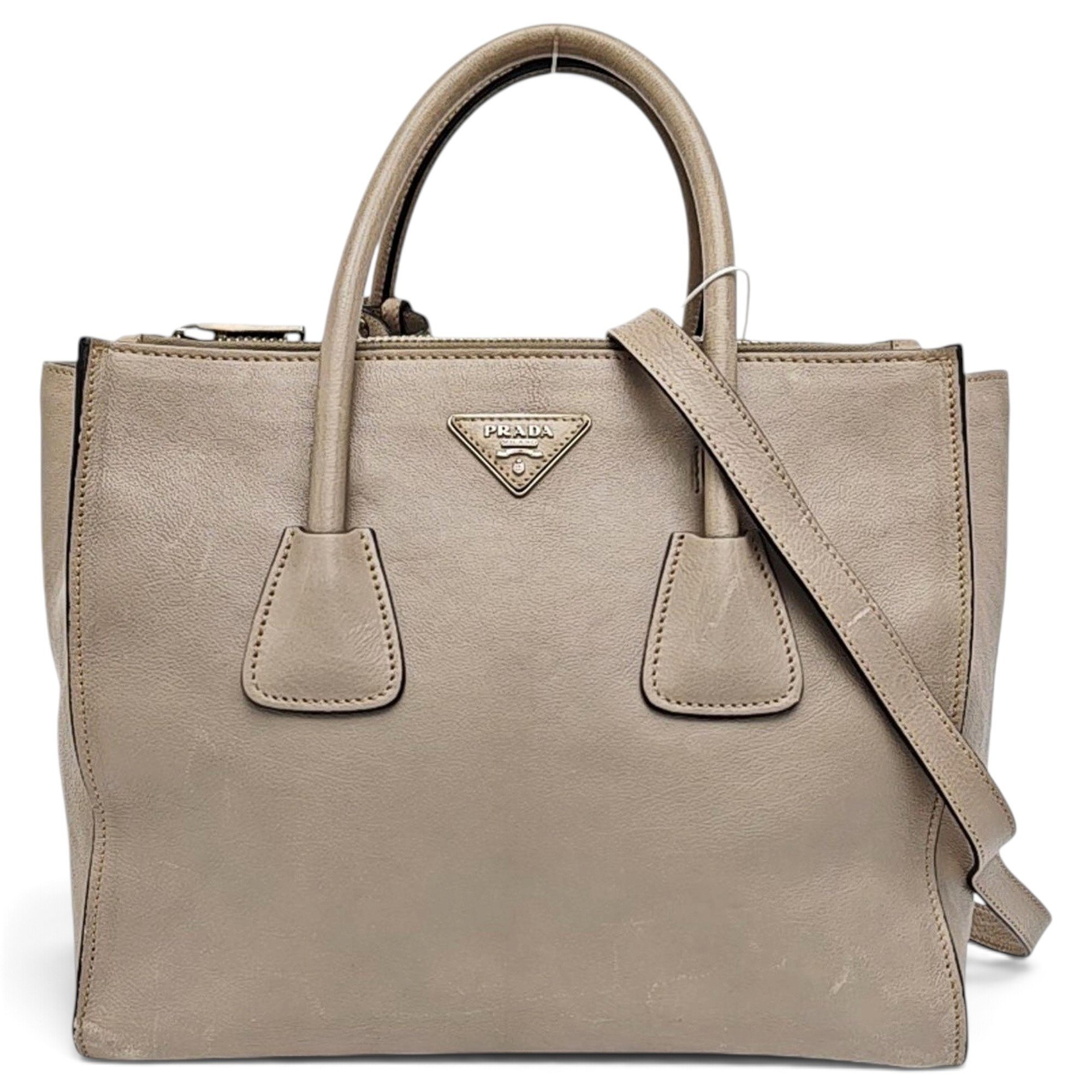 Leather handbag
