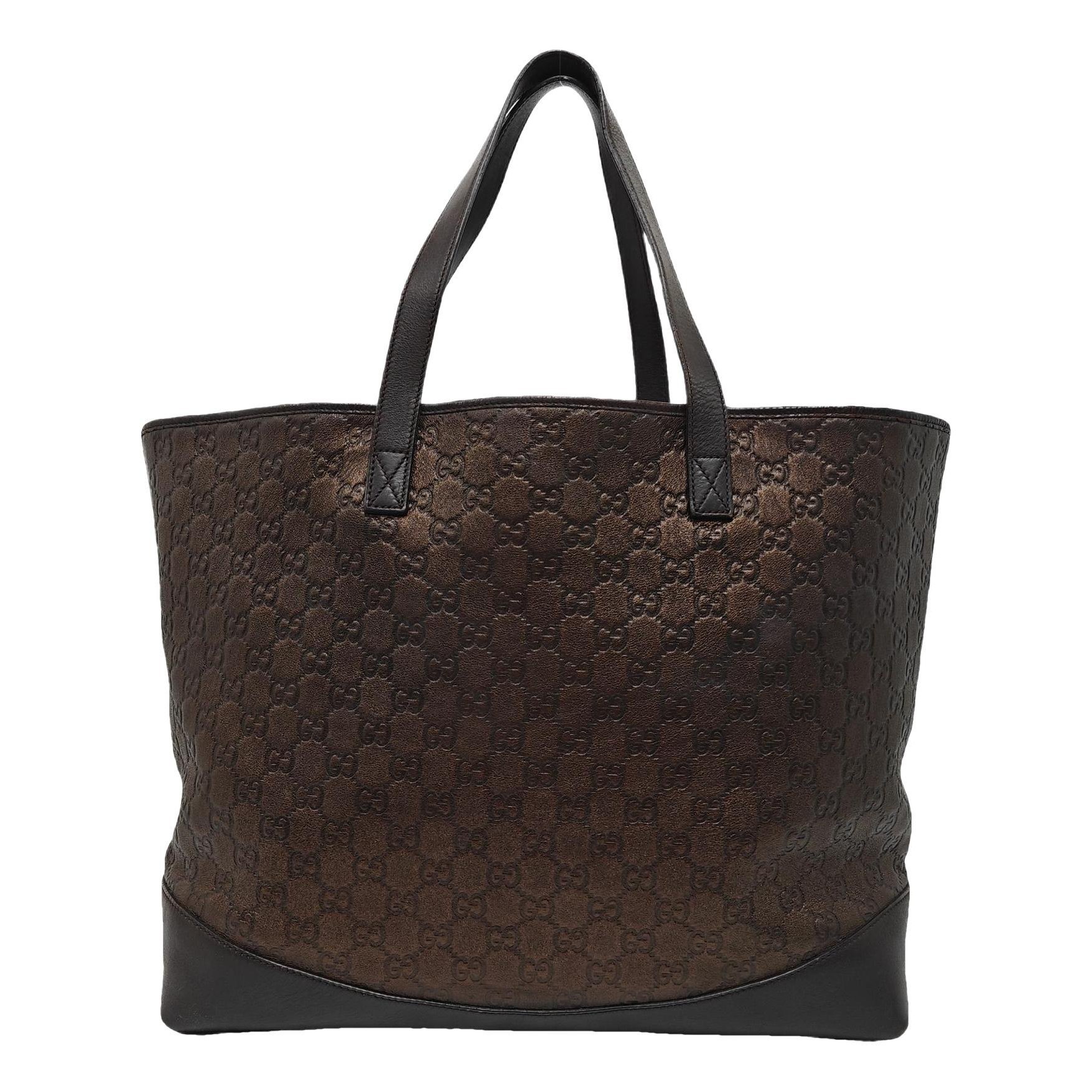 Ophidia Shopping leather tote
