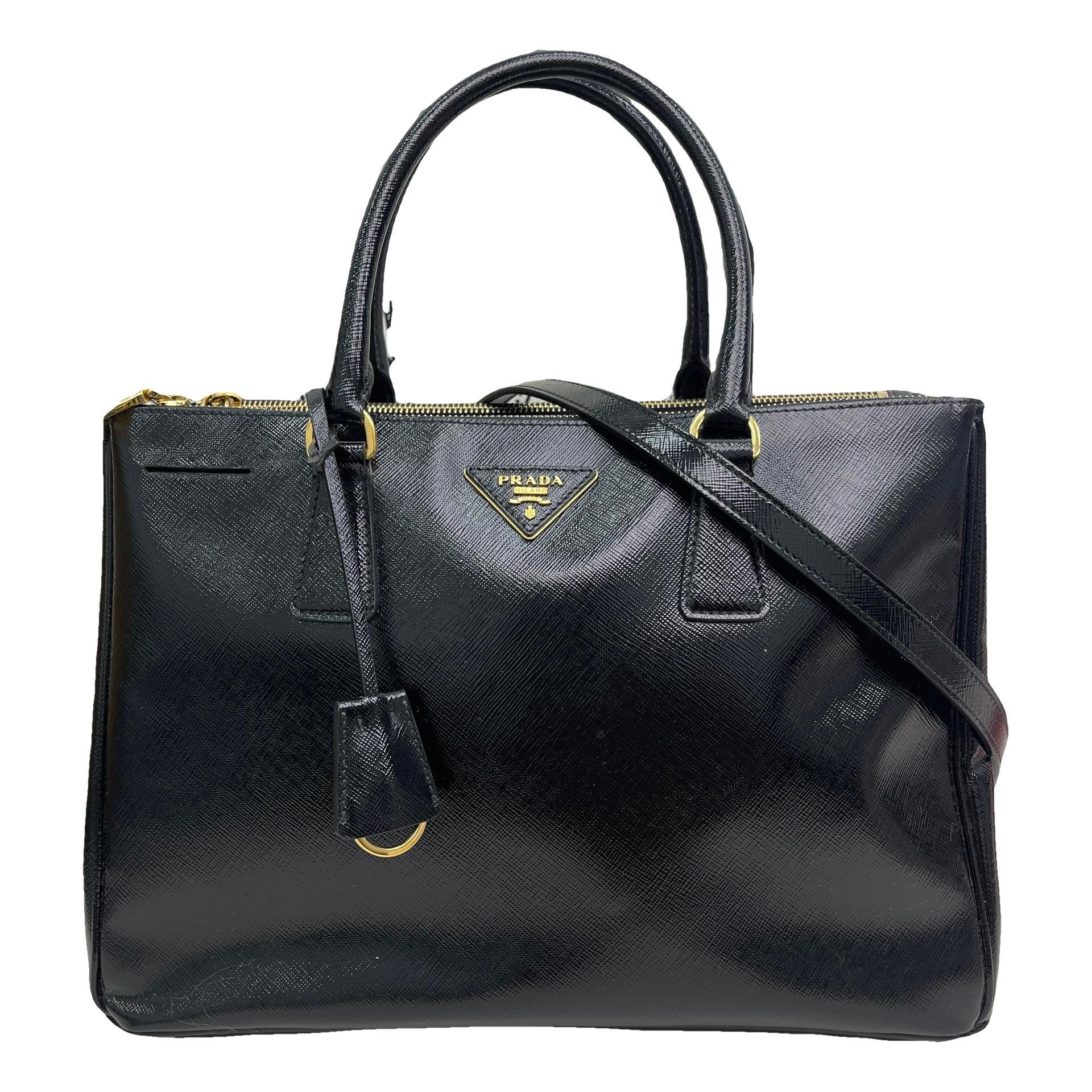 Galleria leather handbag